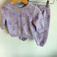Minnie Purple Sweater + Pants Set / 24m