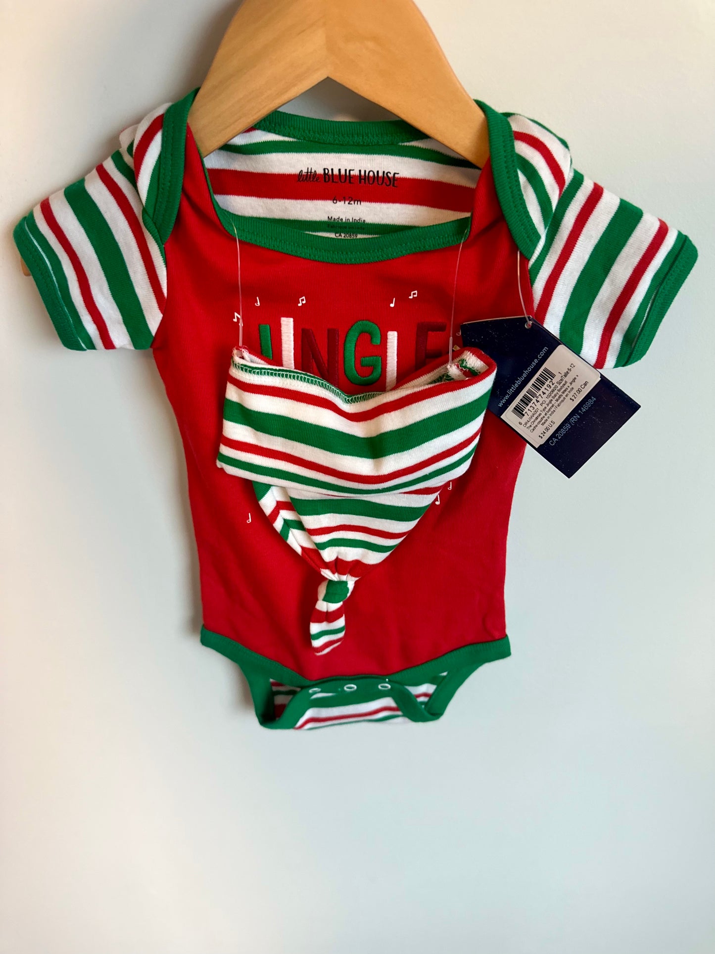 Jingle All The Way Bodysuit (With Tags) / 6-12m