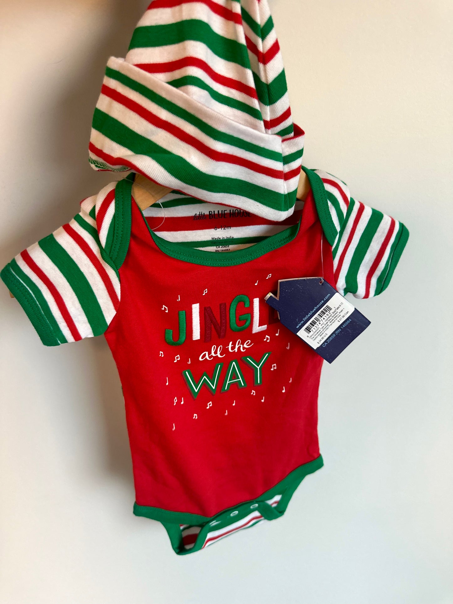 Jingle All The Way Bodysuit (With Tags) / 6-12m