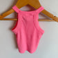Bright Pink Ribbed Top / 18-24m