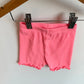 Bright Pink Ribbed Shorts / 18-24m