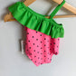 Strawberry Swimsuit / 3-6m