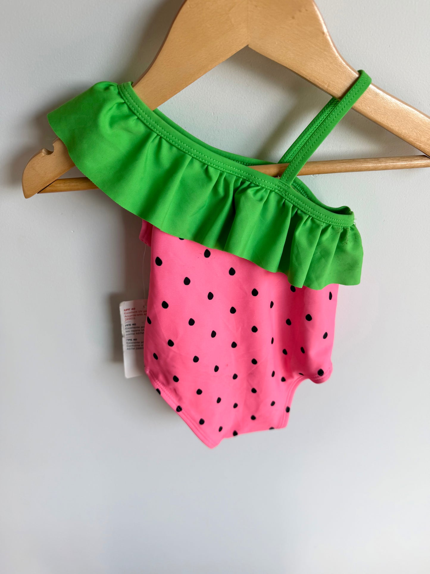 Strawberry Swimsuit / 3-6m