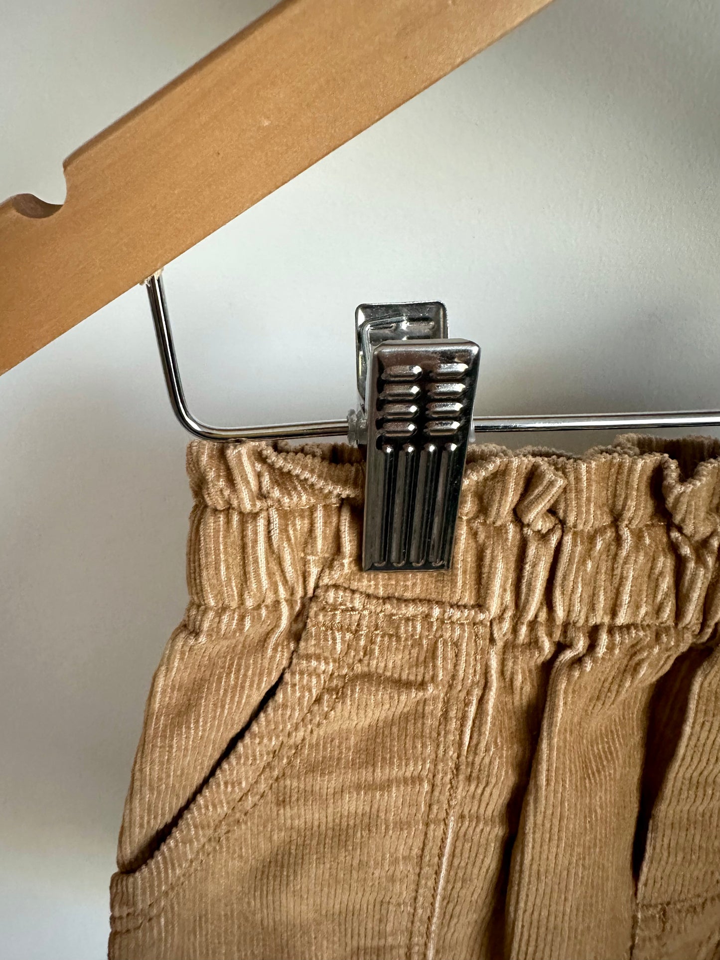 Tan Corduroy Skirt / 12-18m