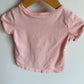 Pink Lace Heart T-shirt / 12m