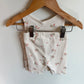 Cream Floral Top + Shorts Set / 18-24m