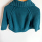 Teal Button Sweater / 12m