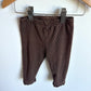Gap Brown Star Ruffle Leggings / 3-6m