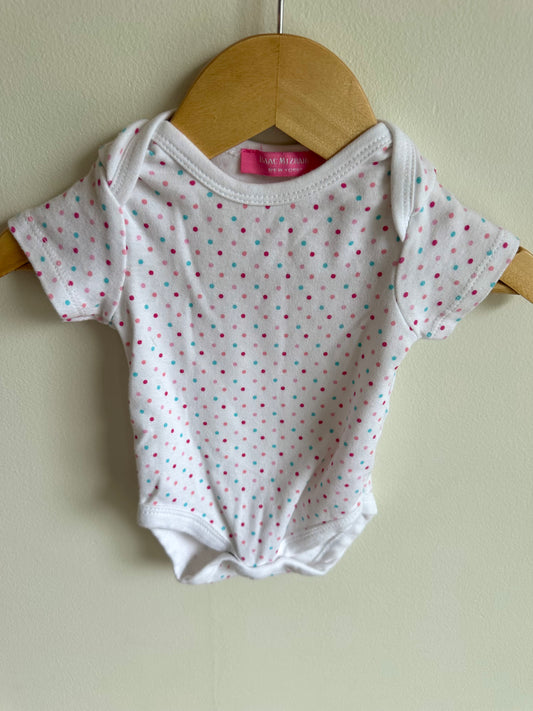 Colored Dot Bodysuit / 0-3m