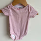 Pink Heart Dot Bodysuit / 3-6m