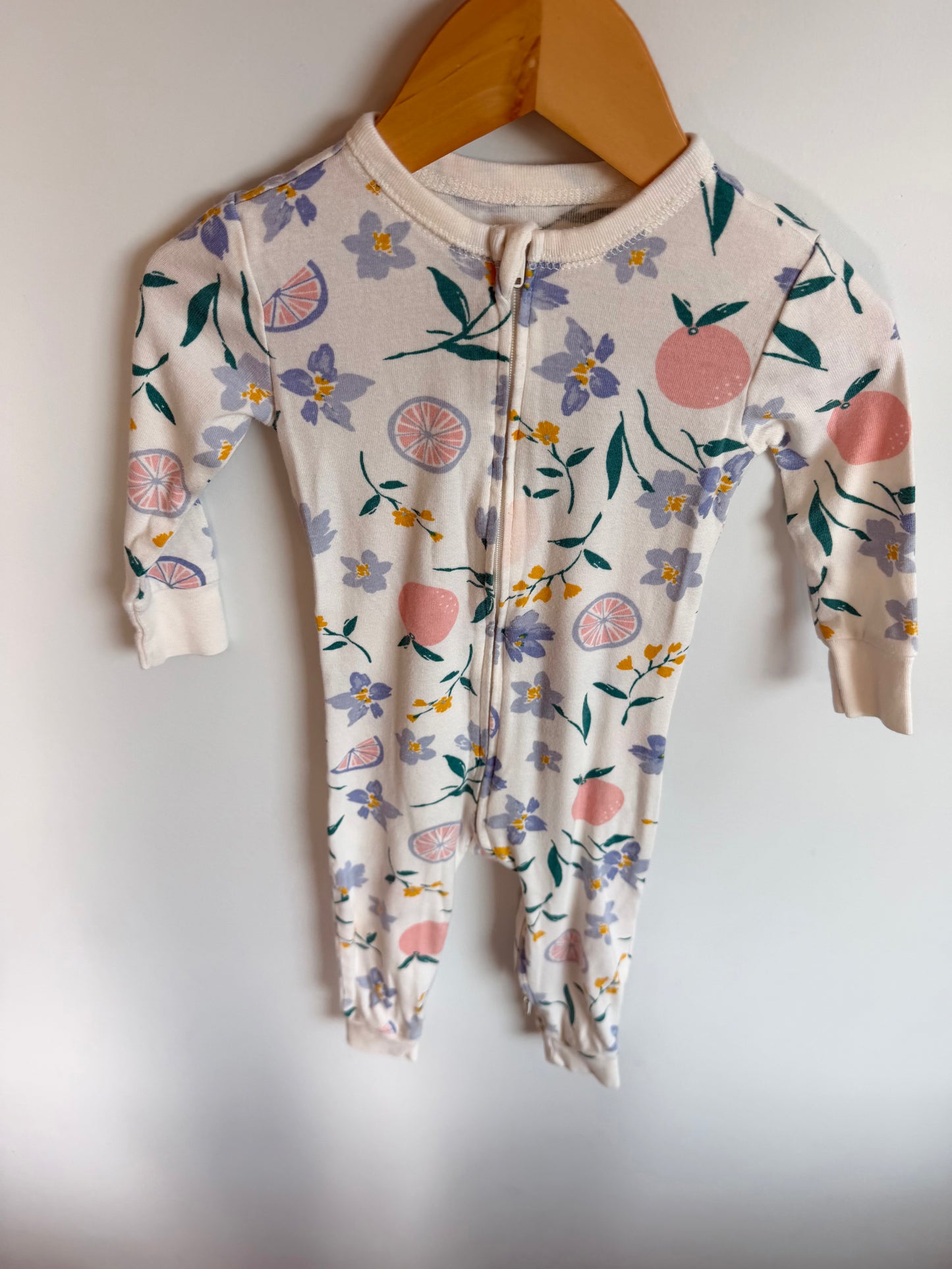 Citrus + Floral Sleeper / 18-24m