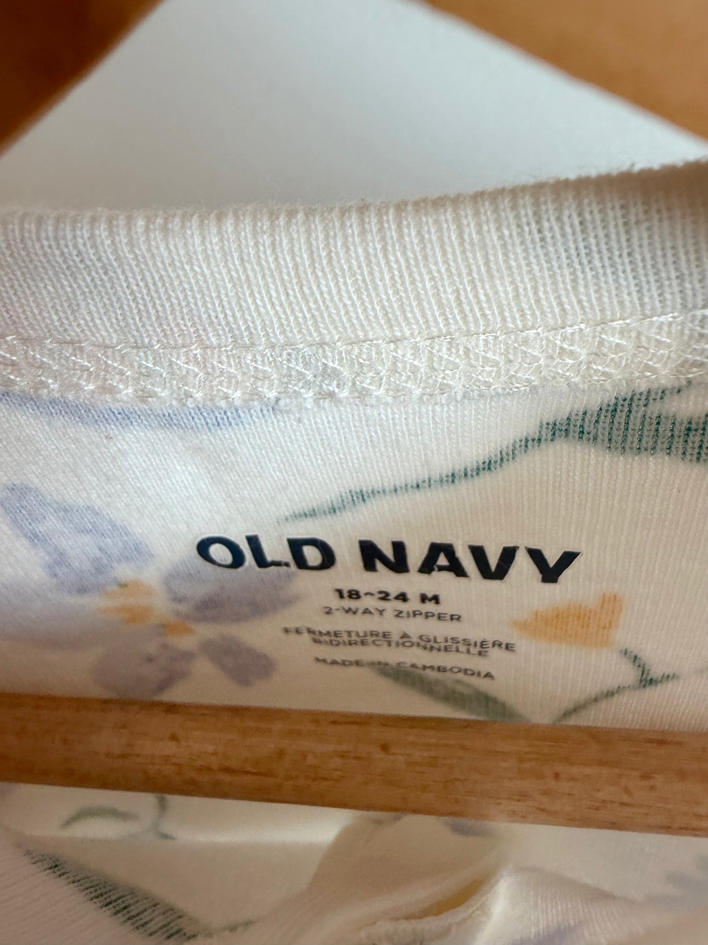 Citrus + Floral Sleeper / 18-24m
