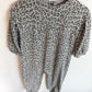 Grey Animal Print Jumpsuit / 18-24m