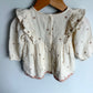 Zara Cream Embroidery Lined Dress / 6-9m