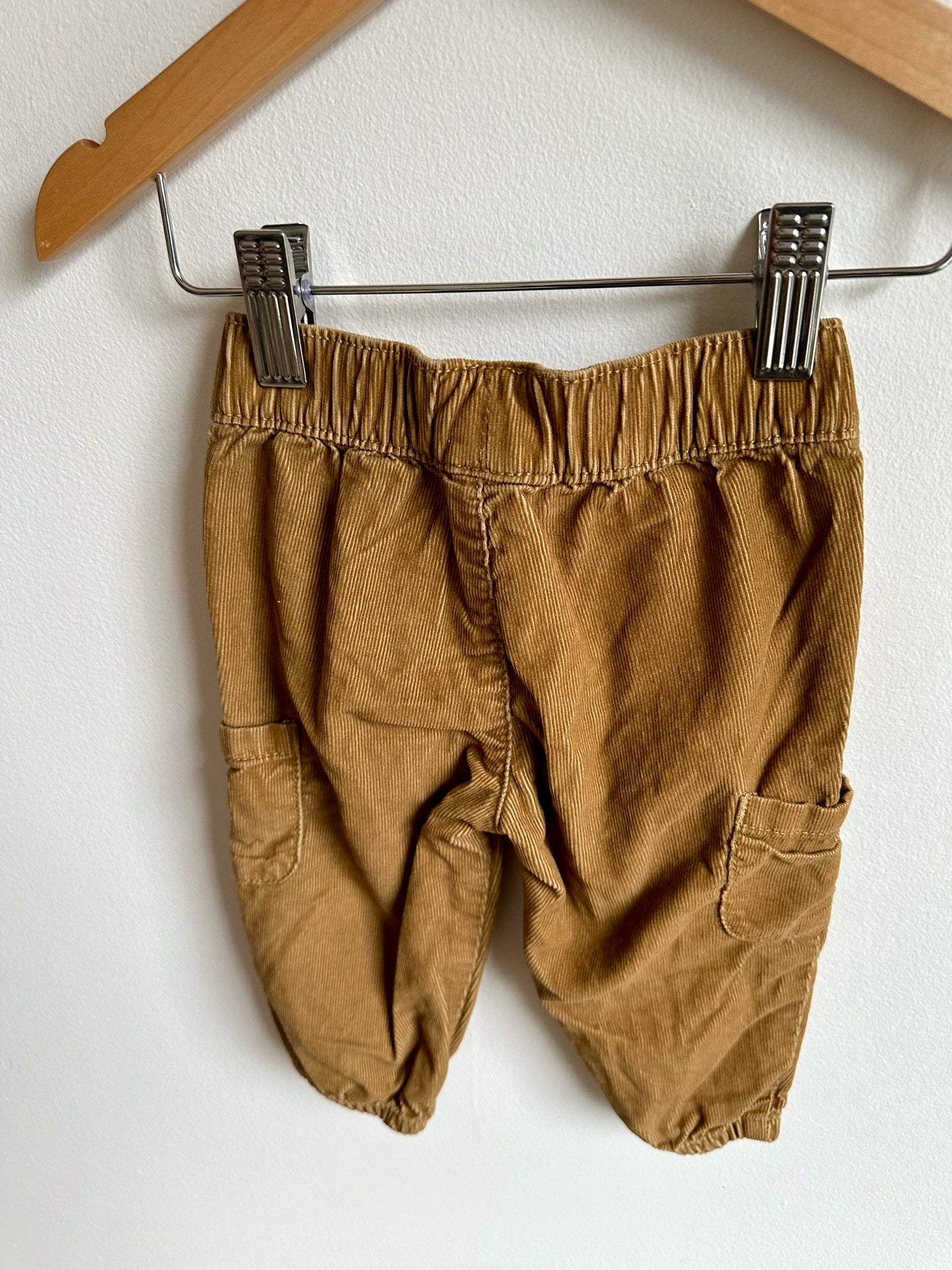 Mustard Pants with Side Pockets / 9m