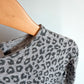 Grey Animal Print Jumpsuit / 18-24m
