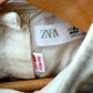 Zara Cream Embroidery Lined Dress / 6-9m
