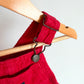 OshKosh Red Corduroy Overalls / 9m