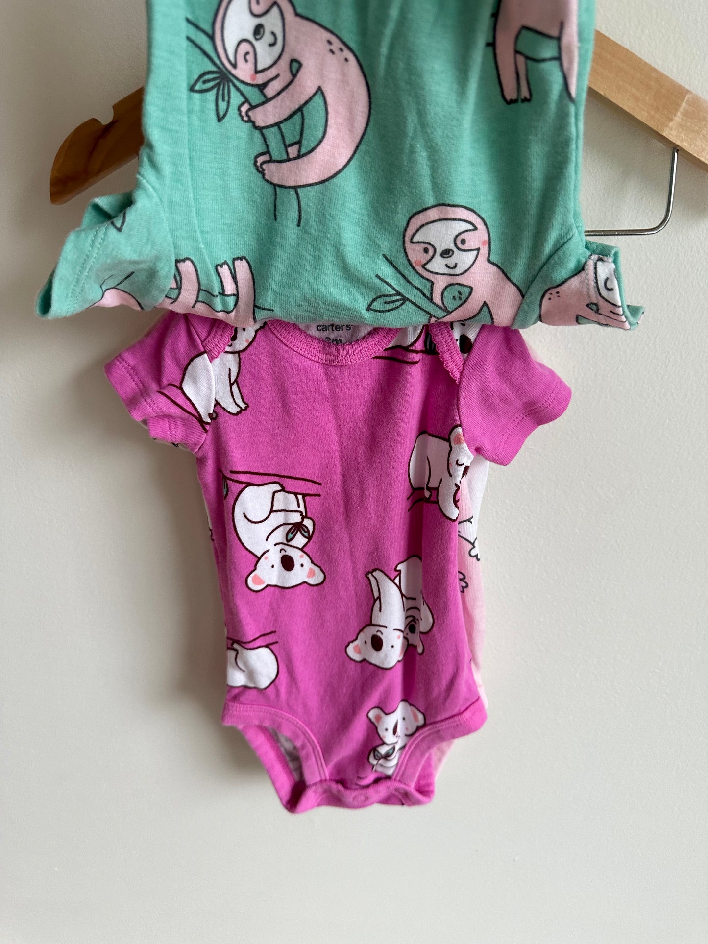 Colored Animal 3 Bodysuits / 3m