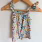 Strawberry Floral Romper / 18-24m
