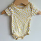 Yellow Heart Bodysuit / 3-6m