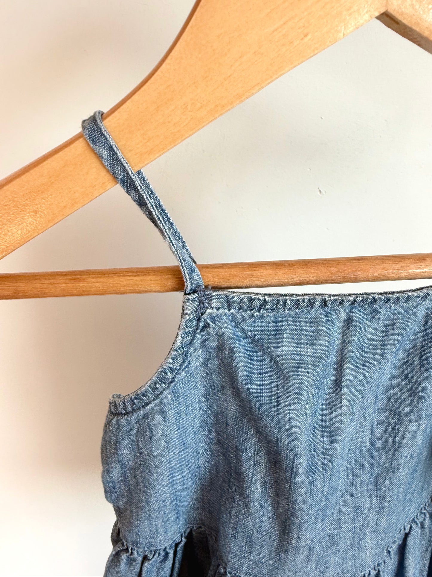 Chambray Denim Like Dress / 18-24m