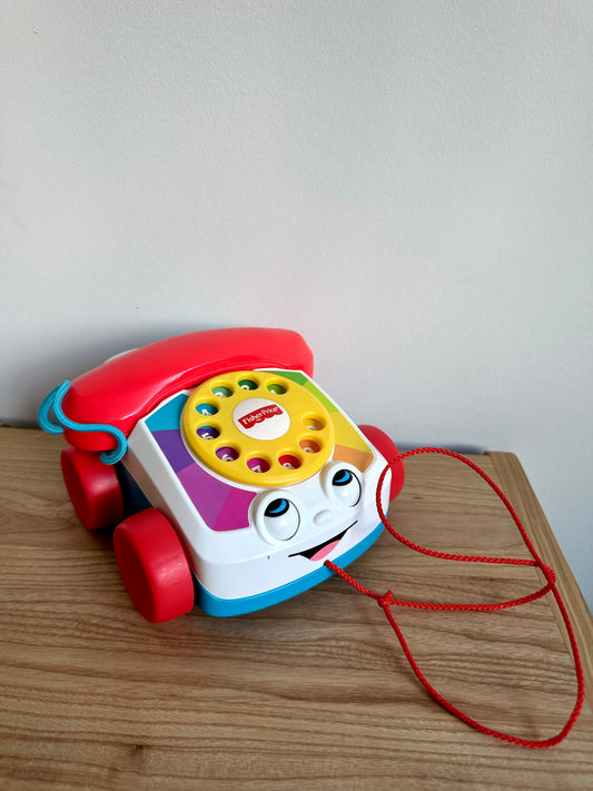 Fisher-Price Red Telephone Toy (No Shipping)