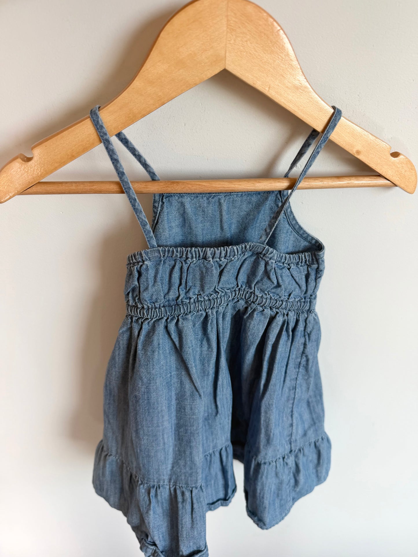 Chambray Denim Like Dress / 18-24m