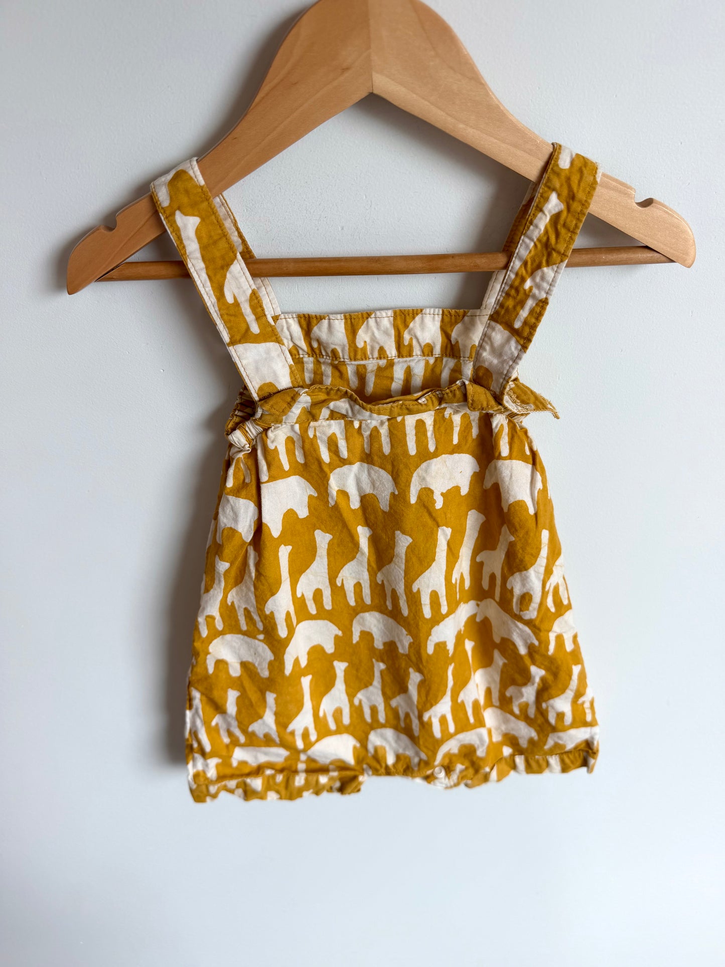 Handmade in Ghana Romper / 12m