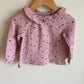 Mushroom Pink Ruffle Top / 12-18m