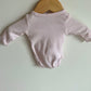 Pink Wrap Bodysuit / 0-1m