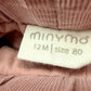 Minymo Pink Pants / 12m