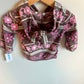 Fleece Aztec Floral Hoody (With Tags) / 12m