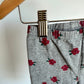 Grey Floral Leggings / 18m