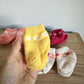 Floral Trim Socks (8 pairs) / 0-6m