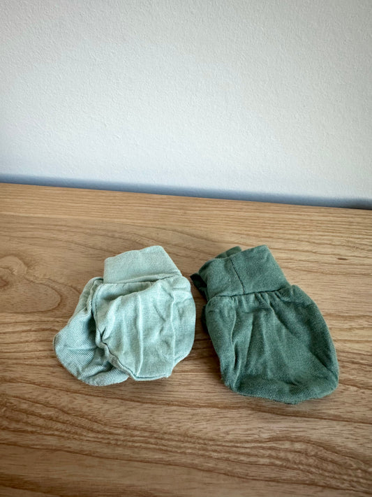 Greens Mits (Set of 2) / 0-3m