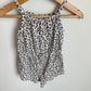 Animal Print Tank Romper / 12-18m