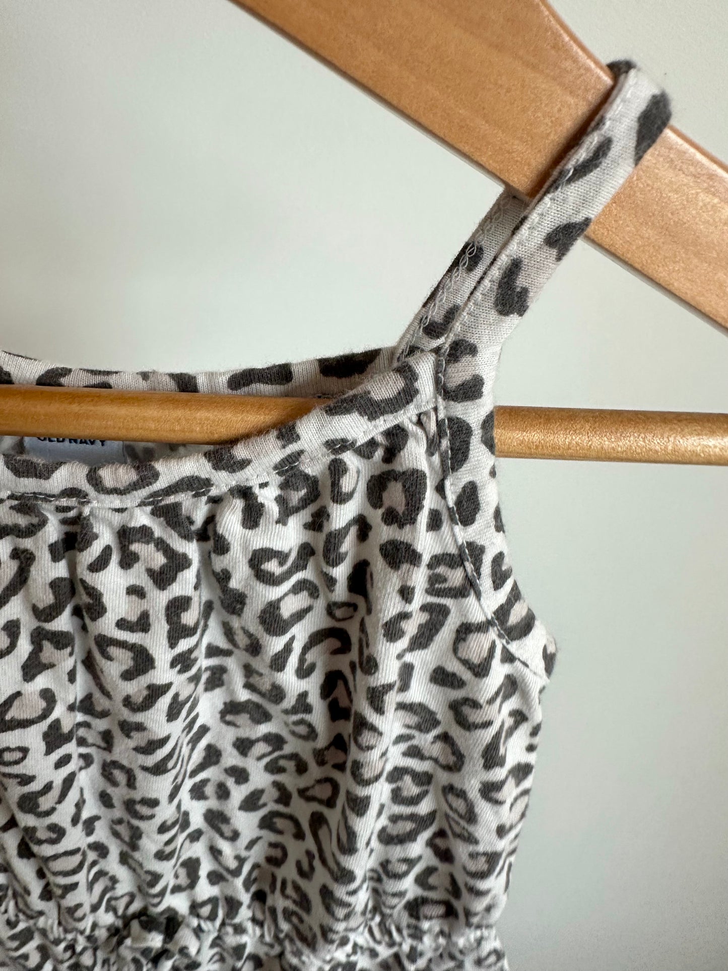 Animal Print Tank Romper / 12-18m