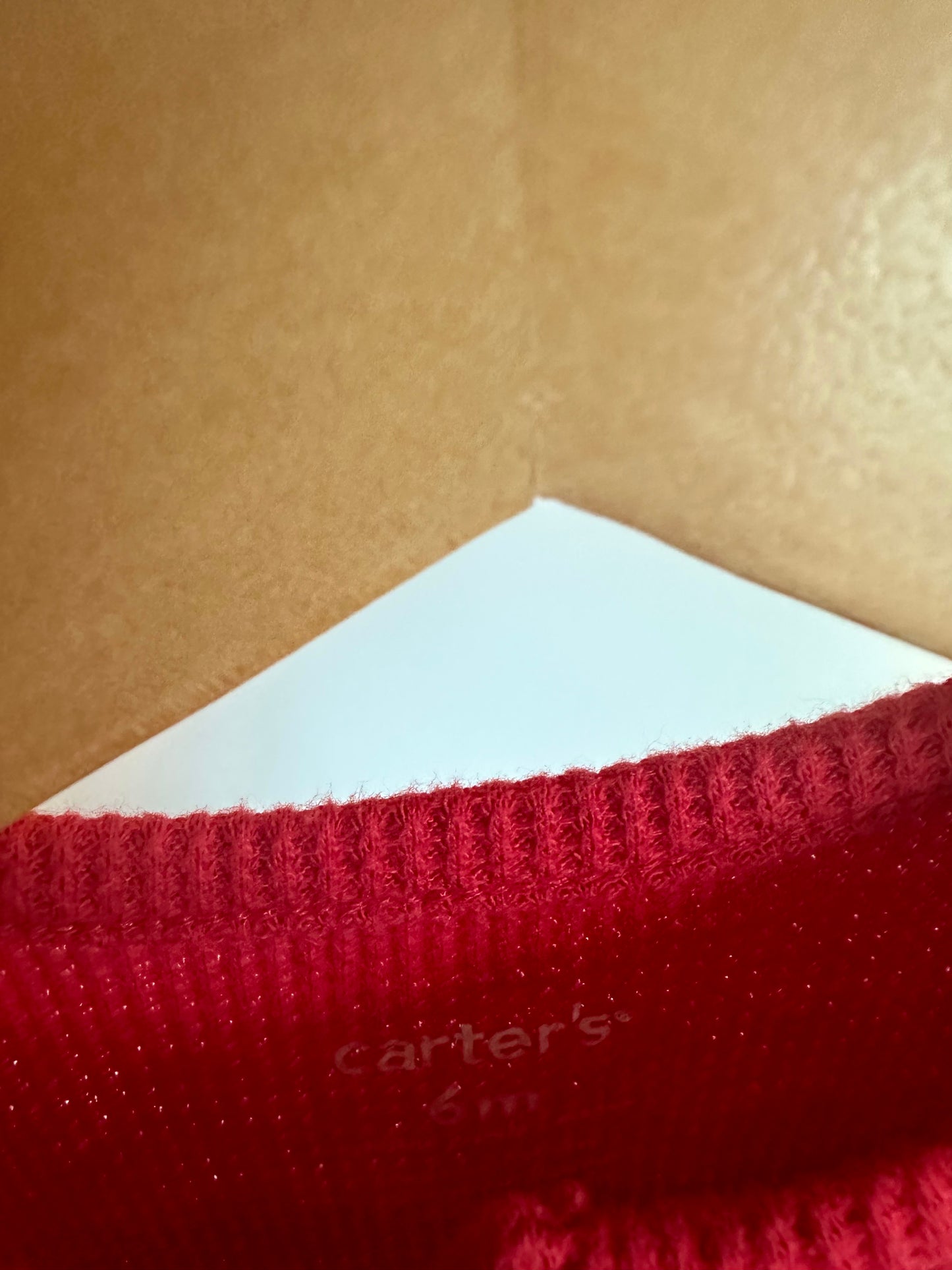 Mistletoe Red Dress / 6m