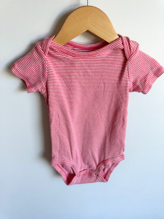 Pink Striped Bodysuit / 18m