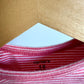 Pink Striped Bodysuit / 18m