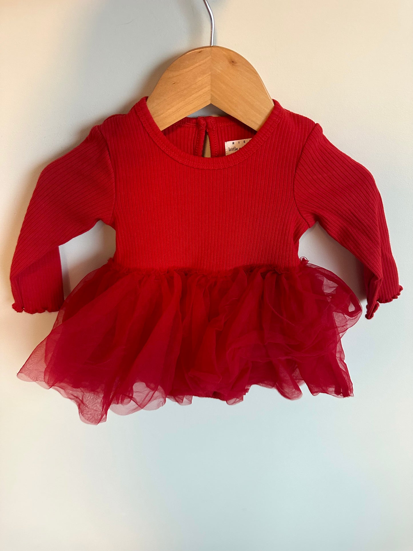 Red Tutu Dress / 3-6m