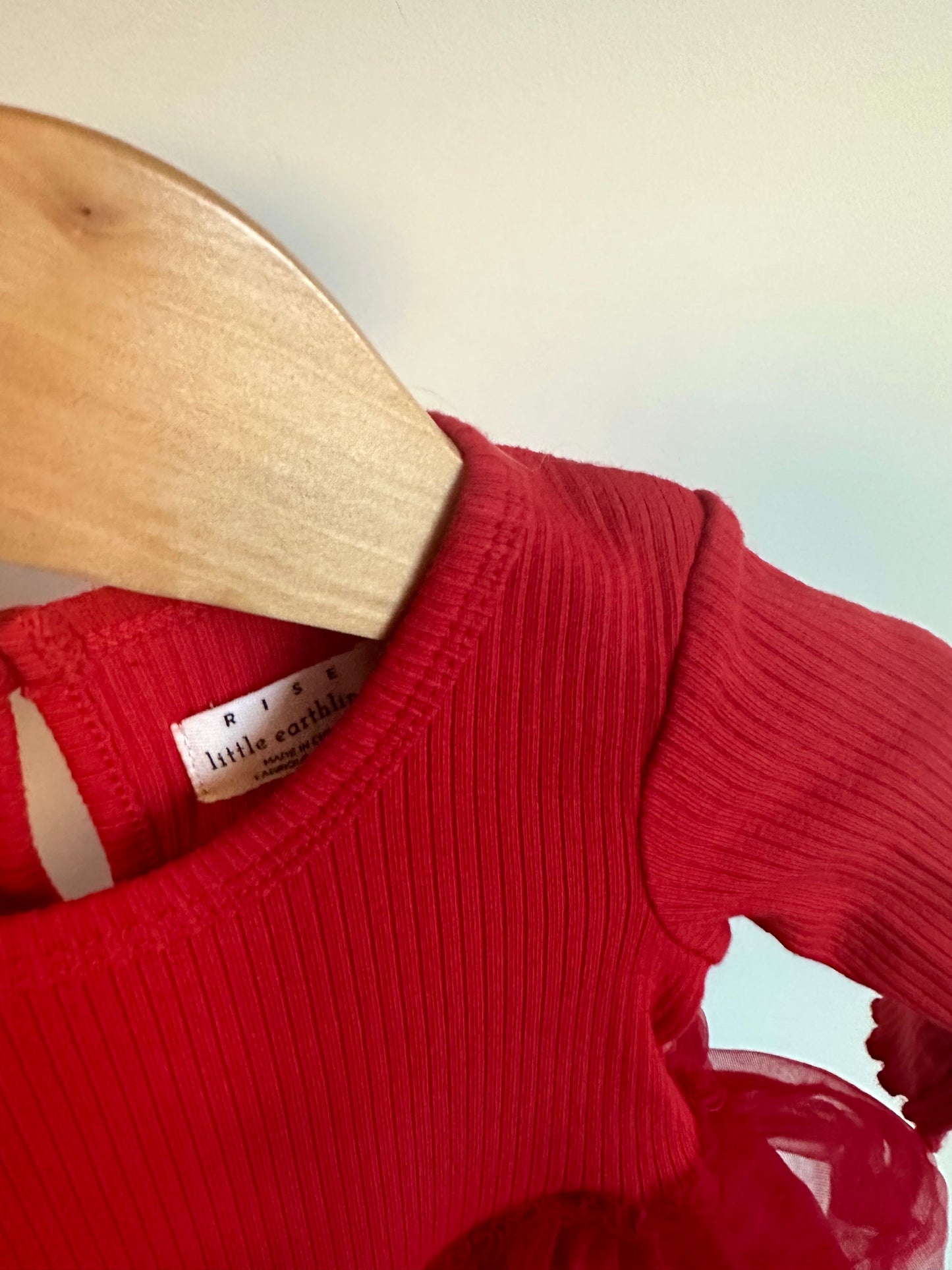 Red Tutu Dress / 3-6m