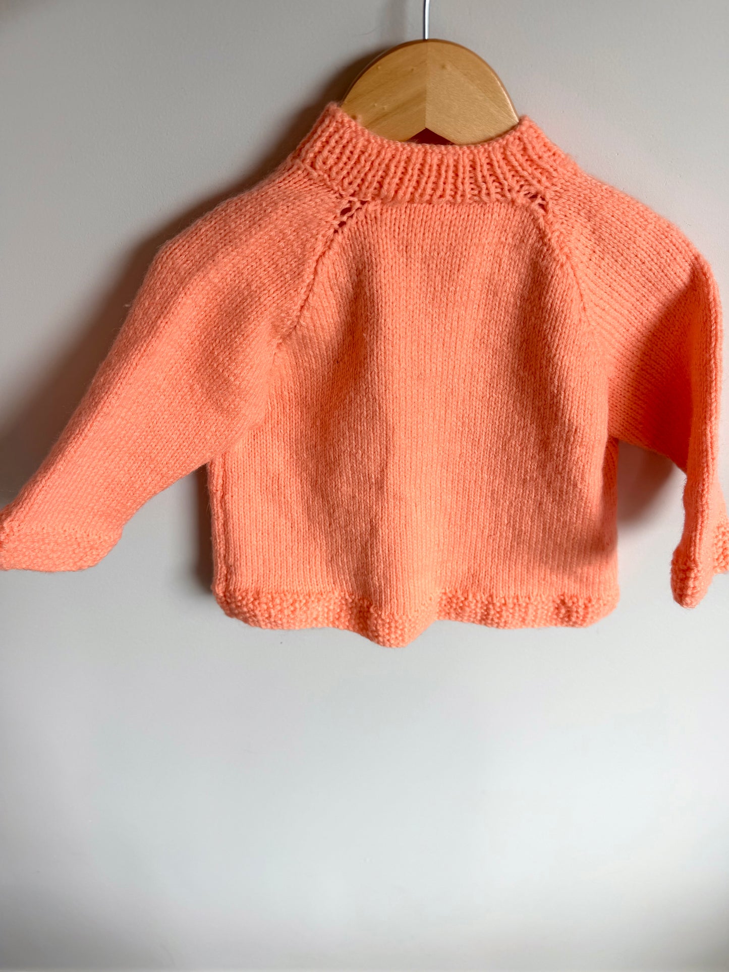 Handmade Coral Sweater / 12m?