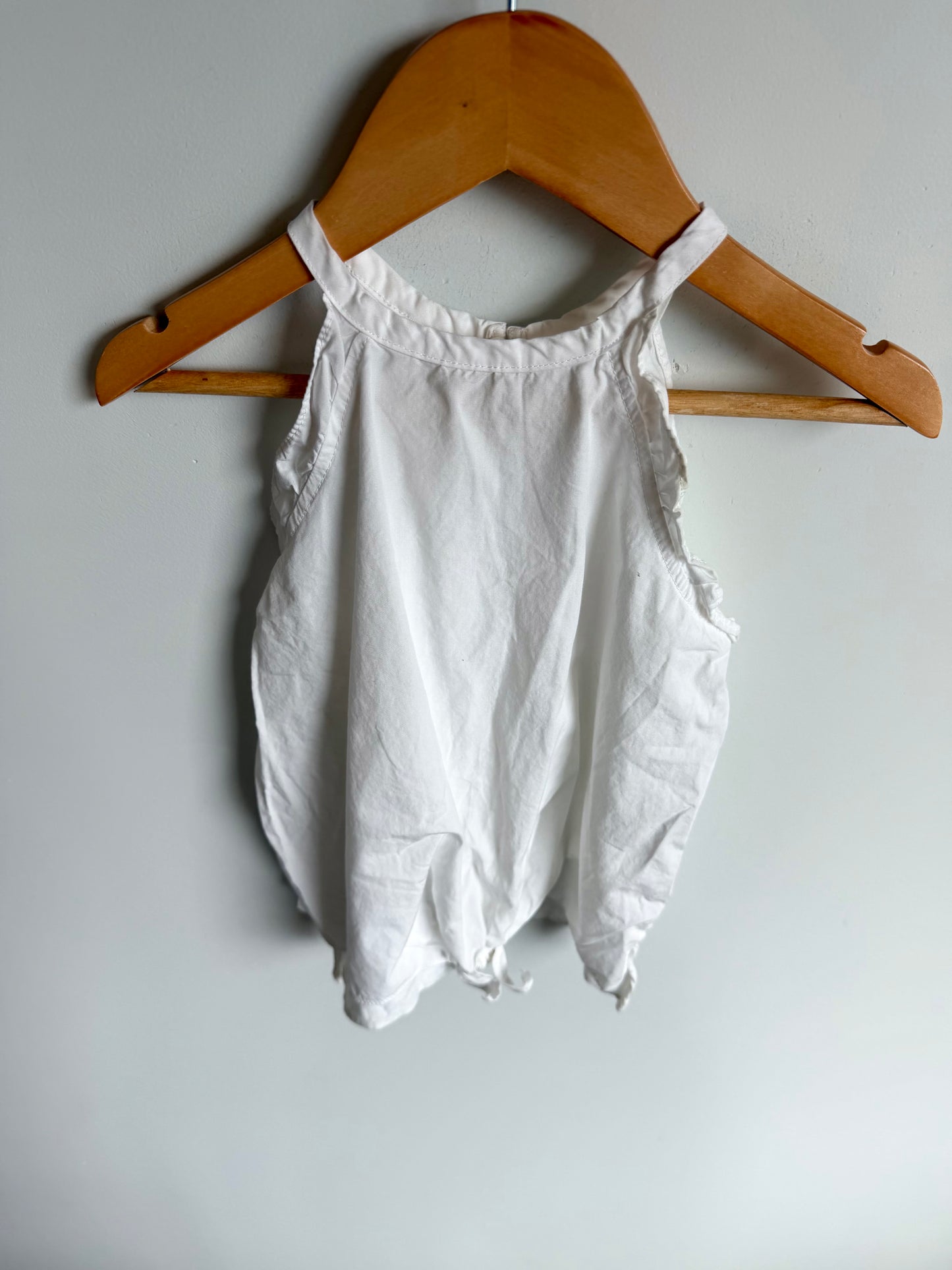 White Knotted Top / 5 years