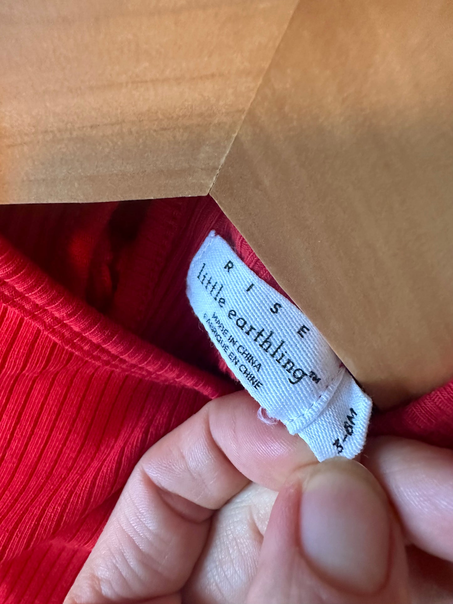 Red Tutu Dress / 3-6m