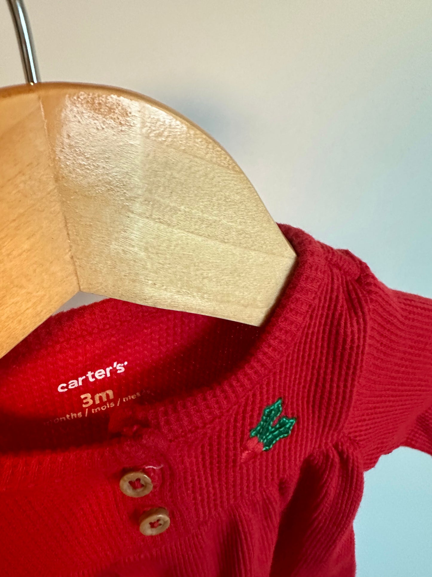 Red Mistletoe Dress / 3m