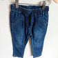 Dark Denim Jeans with Bow Detail Pockets / 4T