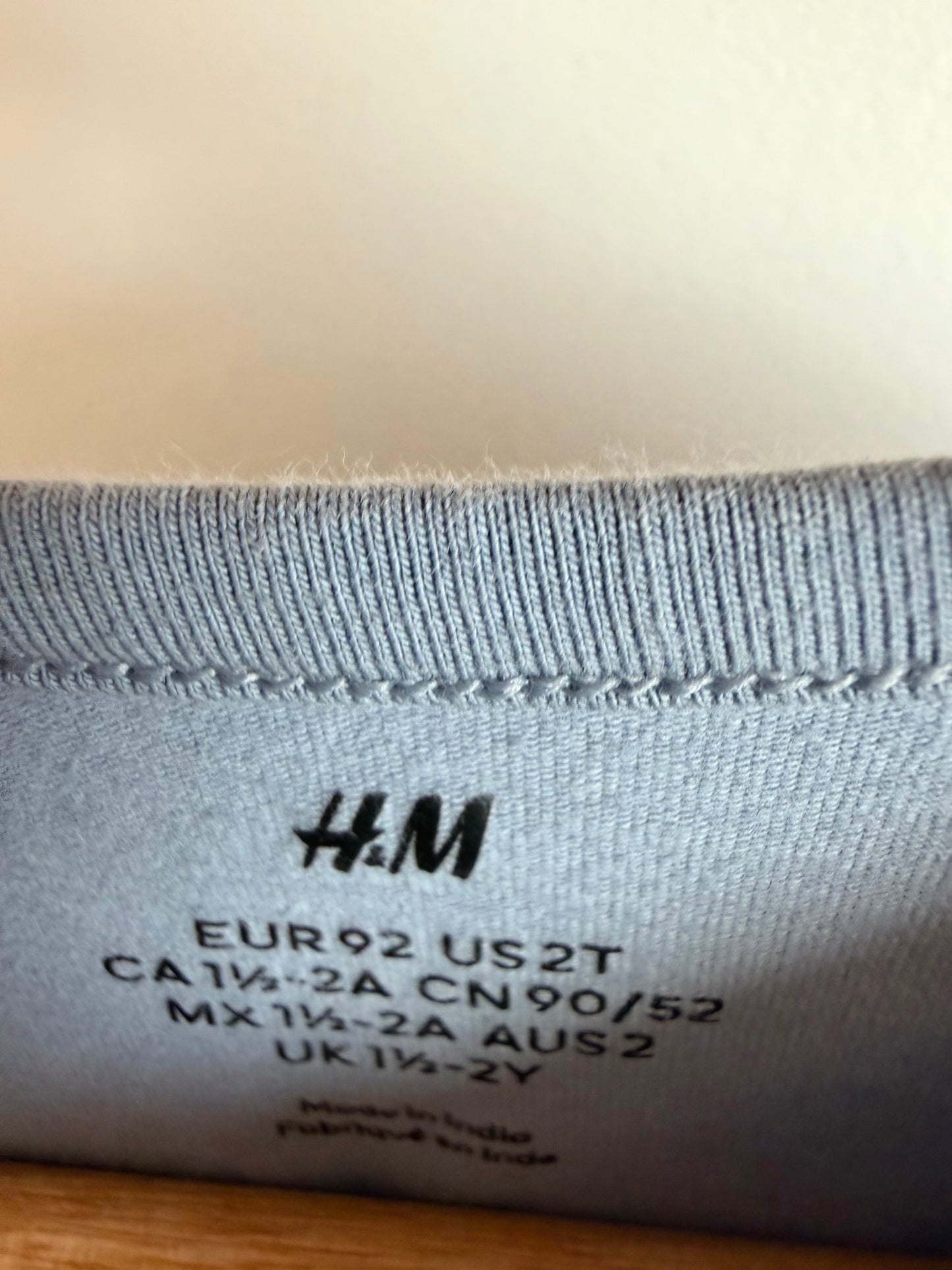 H&M Cherry Long Sleeve Top / 18-24m