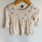 Cream Bows Dress  / 18-24m